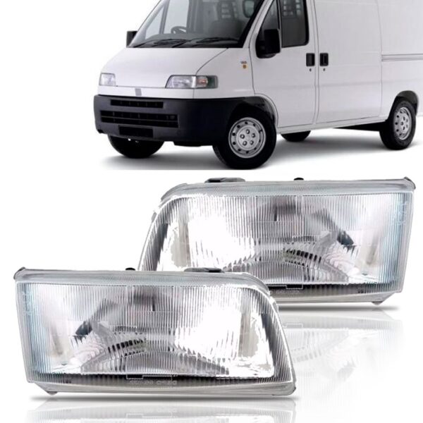 Farol Para Ducato 95 1996 97 98 99 2000 01 02 03 04 1ª Linha Esquerdo/motorista