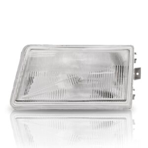 Farol Dianteiro Para Iveco Daily 1994 A 08 Cromado 1ª Linha Esquerdo/motorista