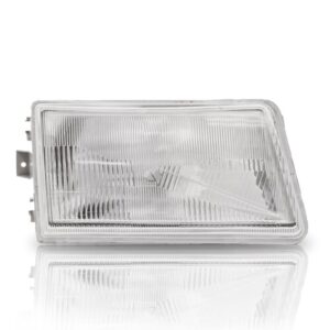 Farol Dianteiro Para Iveco Daily 1994 A 08 Cromado 1ª Linha Direito/passageiro