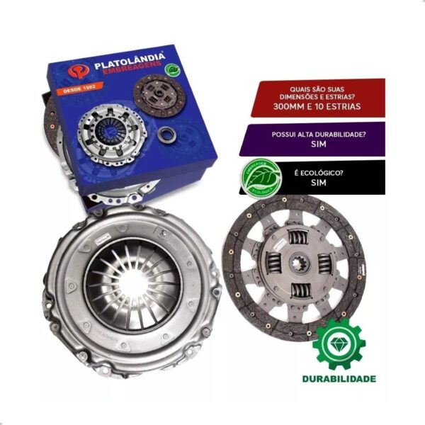 Kit De Embreagem Blazer 4.3 V6 96 97 98 99 2000 2001 Remanu