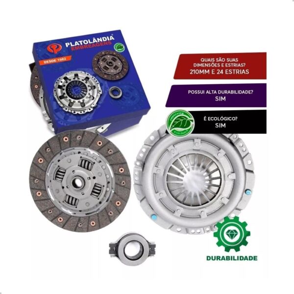 Kit De Embreagem Parati G2 Bola 1.6 Ap 1997 A 98 1999