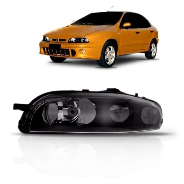 Farol Para Marea Brava 1997 A 2003 Fumê 1ª Linha Esquerdo/motorista