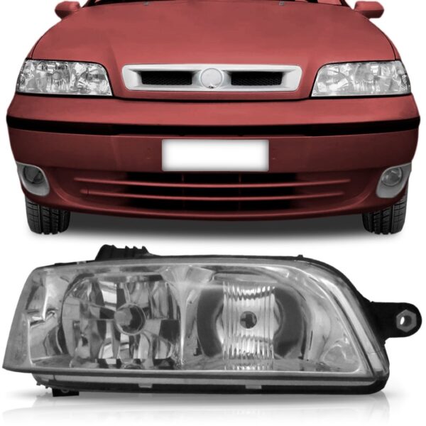 Farol Palio Siena Strada 01 02 03 04 2005 2006 2007 1ª Linha Direito/passageiro