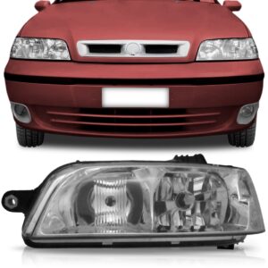 Farol Palio Siena Strada 01 02 03 04 2005 2006 2007 1ª Linha - Esquerdo/motorista