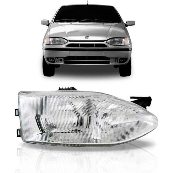 Farol Palio Young 1999 2000 2001 2002 Foco Duplo 1ª Linha Direito/passageiro