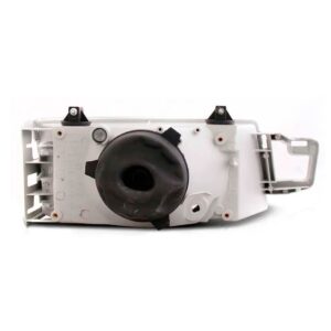 Farol Tempra 91 92 93 94 1995 Cromado Carcaca Cinza 1ª Linha Esquerdo/motorista