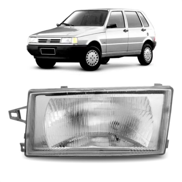 Farol Uno 91 1992 1993 1994 1995 1996 1997 98 99 00 1ª Linha Esquerdo/motorista