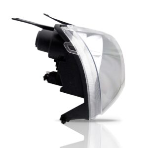 Farol Ecosport 2003 A 2008 Mascara Negra Pisca Ambar Ld Direito/passageiro