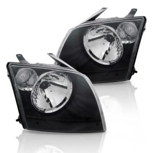 Farol Ecosport 2003 A 08 Negro Aro Cromado Pisca Cristal Le Direito/passageiro