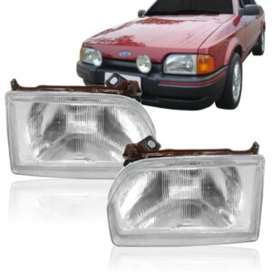 Farol Escort Verona Apolo 87 1988 1989 1990 90 1992 1ª Linha - Esquerdo/motorista