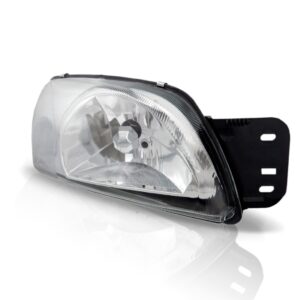 Farol Fiesta Courier 2000 A 2012 Pisca Cristal 1ª Linha - Direito/passageiro