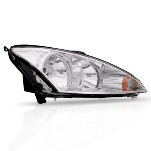 Farol Focus Ano 04 2005 2006 07 08 Máscara Cromada 1ª Linha Direito/passageiro