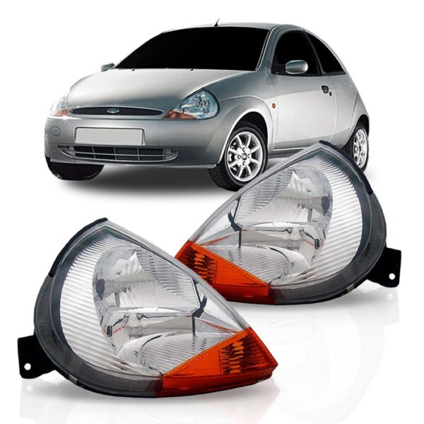 Farol Ka 1997 1998 99 00 01 02 03 04 2005 2006 2007 1ª Linha Esquerdo/motorista