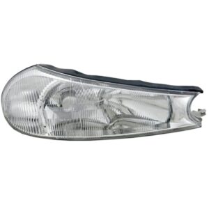 Farol Mondeo 1997 1998 1999 2000 2001 Cromado 1ª Linha - Esquerdo/motorista