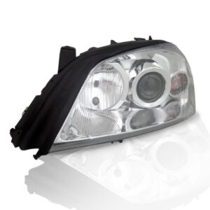 Farol Astra 2003 04 05 06 07 2012 Foco Duplo Máscara Cromada Lado Esquerdo