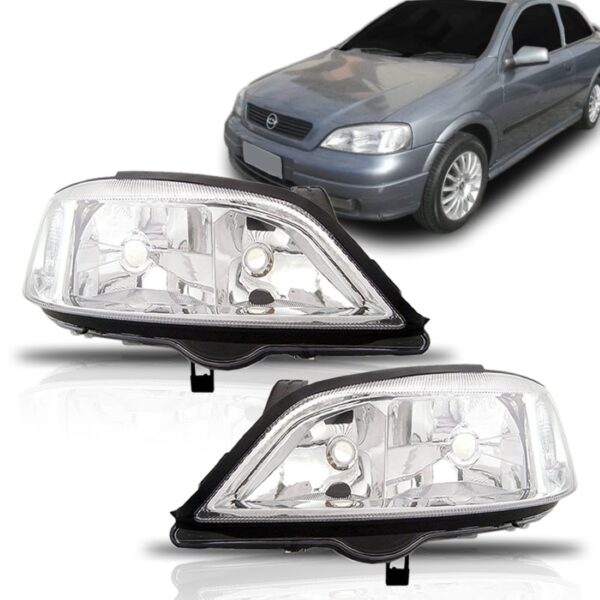 Farolete Astra 1998 1999 2000 2001 2002 - Cromado 1a Linha Direito/passageiro