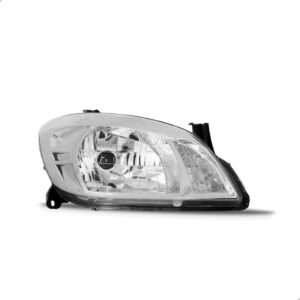 Farol Celta 2007 08 09 10 2011 2012 Cromado Prisma 1ª Linha - Esquerdo/motorista