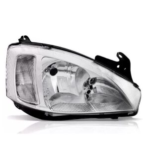 Farol Corsa 2003 A 2007 Cromado Pisca Raiado Ld Direito/passageiro