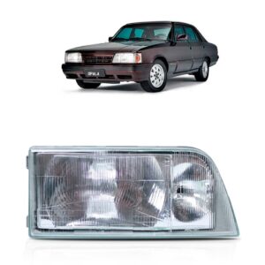 Farol Opala/diplomata 88 89 90 91 92 Cromado Oferta 1ª Linha Esquerdo/motorista
