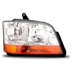 Farol S10 2003 A 2004 Cromado Pisca Ambar 1ª Linha Direito/passageiro