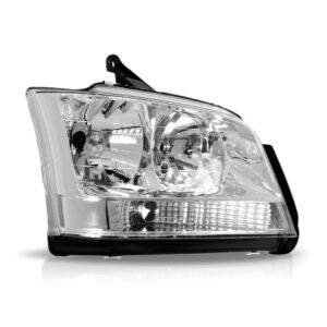 Farol S10 Blazer 01 02 2003 2004 2005 06/11 Cristal 1ª Linha Direito/passageiro