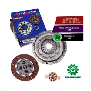 Kit De Embreagem Marea 1.8 16v 2000 01 02 03 04 05 2006 2007