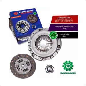 Kit De Embreagem Escort Gl 1.6 92 93 A 96 Reindustrializada