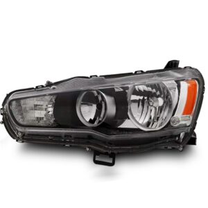 Farol Lancer 2011 2012 2013 2014 15 Foco Duplo Mascara Negra Lado Esquerdo