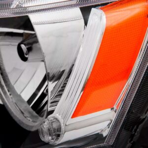 Farol Lancer 2011 2012 2013 2014 15 Foco Duplo Mascara Negra Lado Esquerdo