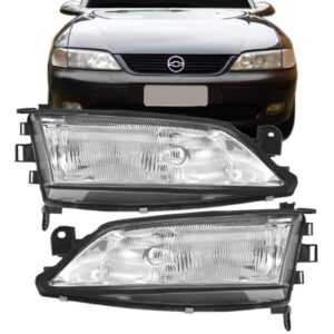 Farol Vectra 1996 1997 1998 1999 Cromado 1ª Linha Esquerdo/motorista