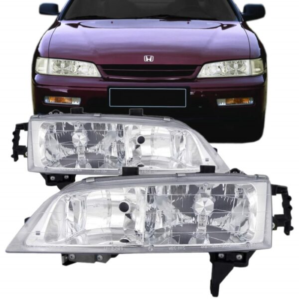 Farol Dianteiro Compativel Com Modelo Accord 1994 A 1997 Esquerdo/motorista