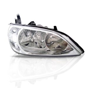 Farol Civic 2004 2005 2006 Cromado Foco Duplo 1ª Linha Direito/passageiro