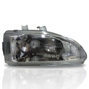 Farol Civic Hatch 1992 1993 1994 1995 Foco Simples 1ª Linha Direito/passageiro