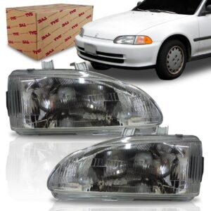 Farol Civic Hatch 1992 1993 1994 1995 Foco Simples 1ª Linha Direito/passageiro