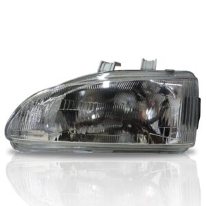 Farol Civic Hatch 1992 1993 1994 1995 Foco Simples 1ª Linha Esquerdo/motorista