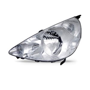 Farol Honda Fit 03 2004 2005 2006 2007 2008 Cromado 1ª Linha Esquerdo/motorista