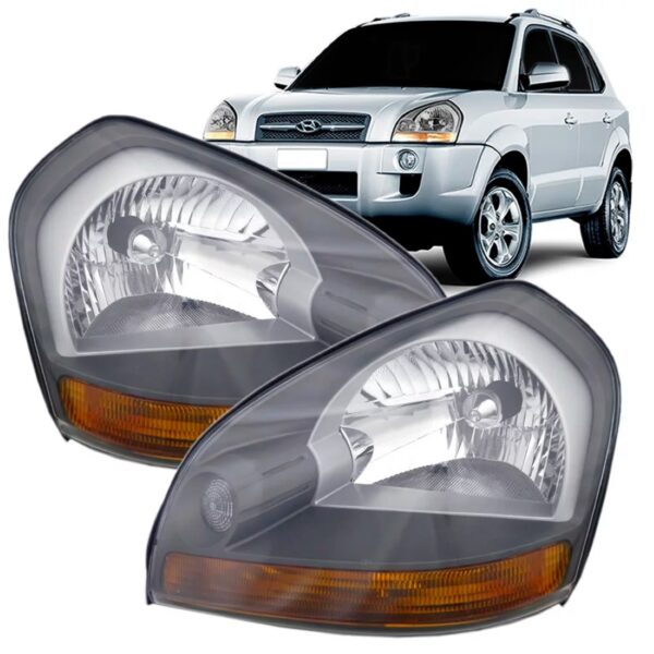 Farol Tucson 2004 05 2006 07 08 09 10 12 13 Sinaleira Ambar Lado Esquerdo