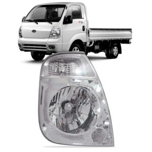 Farol Kia Bongo 2006 2007 08 09 10 10 Pisca Cristal 1ª Linha Direito/passageiro