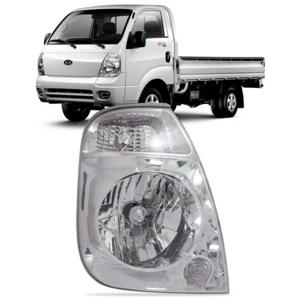 Farol Kia Bongo 2006 2007 08 09 10 10 Pisca Cristal 1ª Linha Direito/passageiro