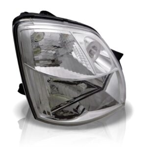 Farol Picanto 2005 2006 2007 2008 Cromado 1ª Linha - Direito/passageiro