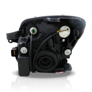 Farol Picanto 2005 2006 2007 2008 Cromado 1ª Linha - Direito/passageiro