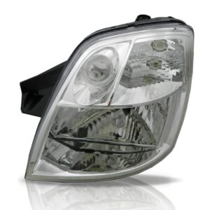 Farol Picanto 2005 2006 2007 2008 Cromado 1ª Linha - Esquerdo/motorista