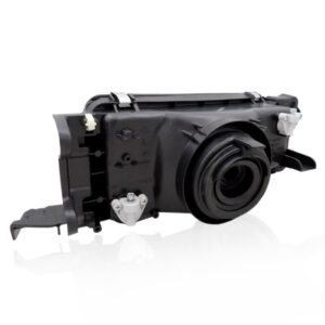 Farol Mazda Protege Cromado 1989 A 1994 1ª Linha - Esquerdo/motorista