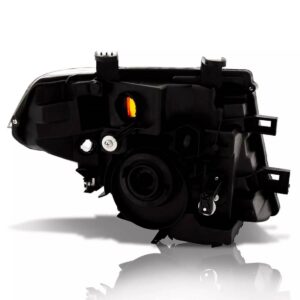 Farol Frontier Sel 08 09 10 11 Cromado Pisca Âmbar 1ª Linha - Direito/passageiro