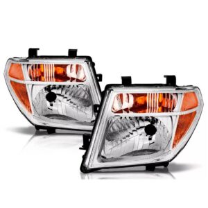 Farol Frontier Sel 08 09 10 11 Cromado Pisca Âmbar 1ª Linha - Esquerdo/motorista