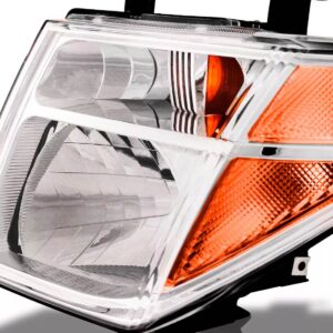 Farol Frontier Sel 08 09 10 11 Cromado Pisca Âmbar 1ª Linha - Esquerdo/motorista