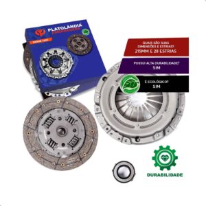 Kit De Embreagem Golf 2.0 8v 1999 2000 2001 2002