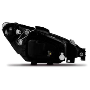 Farol Peugeot 206 2003/ Cromado Lente Lisa Foco Simples Lado Direito