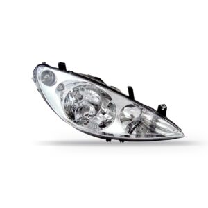Farol Peugeot 307 2003/ Cromado Com Auxiliar 1ª Linha Direito/passageiro