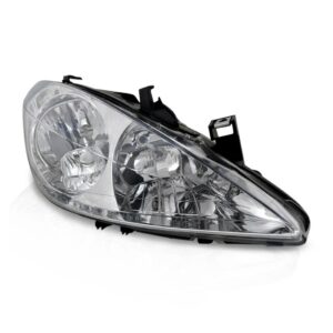 Farol Peugeot 307 2003 2004 2005 2006 Cromado 1ª Linha - Direito/passageiro